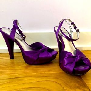 Bakers | Purple Platform Heels | Size 6